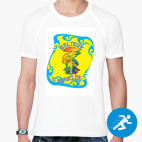 Мужская спортивная футболка