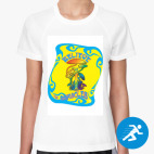 Женская спортивная футболка