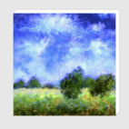 Пейзаж с облаками