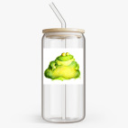 Банка с бамбуковой крышкой