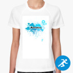 Женская спортивная футболка