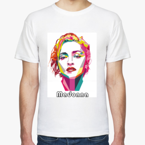 Футболка с принтом Madonna Мадонна