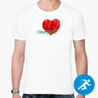 Мужская спортивная футболка