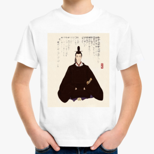 Детская футболка с принтом 'Япония'