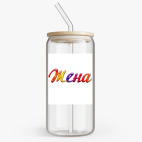 Банка с бамбуковой крышкой