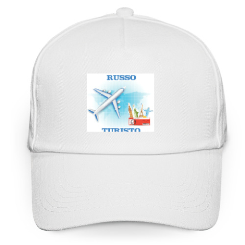 Кепка бейсболка с принтом RUSSO TURISTO