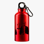 Металлическая бутылка 400 мл UV-DTF