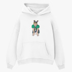 Толстовка худи оверсайз