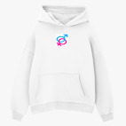 Толстовка худи оверсайз