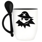 Кружка с ложкой