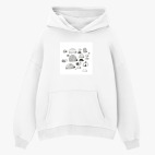 Толстовка худи оверсайз