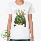 Женская футболка органик