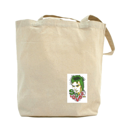 Сумка шоппер с принтом SidLovesMe