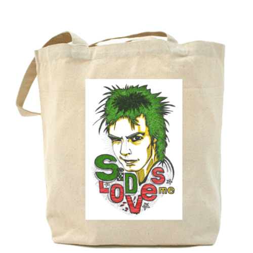 Сумка шоппер с принтом SidLovesMe