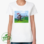 Женская футболка органик