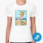 Женская спортивная футболка
