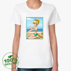 Женская футболка органик