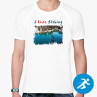 Мужская спортивная футболка