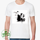 Мужская футболка органик