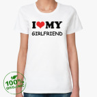 Женская футболка органик