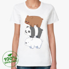 Женская футболка органик