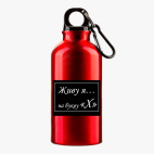 Металлическая бутылка 400 мл UV-DTF