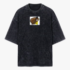 Футболка оверсайз вареная (вышивка)