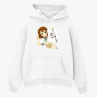 Толстовка худи оверсайз