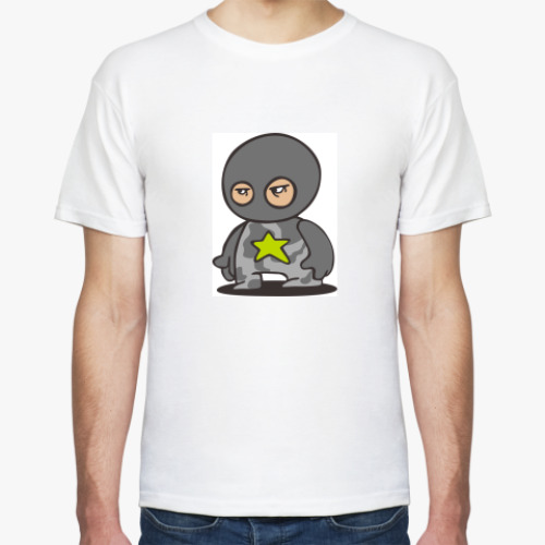 Футболка с принтом Patizan