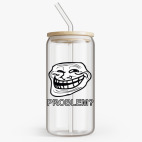 Банка с бамбуковой крышкой