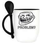 Кружка с ложкой