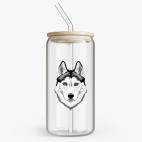 Банка с бамбуковой крышкой