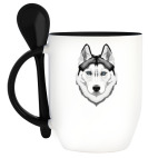 Кружка с ложкой