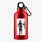 Металлическая бутылка 400 мл UV-DTF