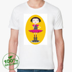 Мужская футболка органик