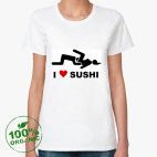 Женская футболка органик