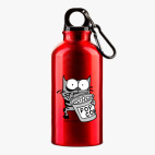 Металлическая бутылка 400 мл UV-DTF