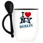 Кружка с ложкой