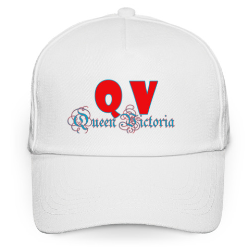 Кепка бейсболка с принтом Королева Виктория