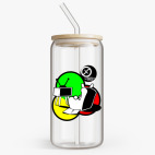 Банка с бамбуковой крышкой