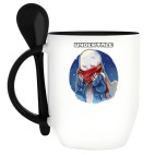 Кружка с ложкой