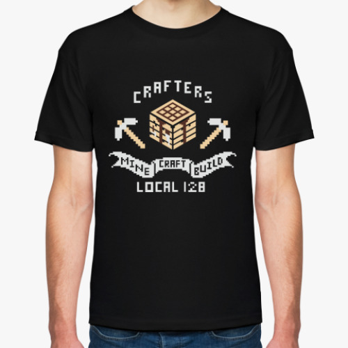 Футболка с принтом Minecraft