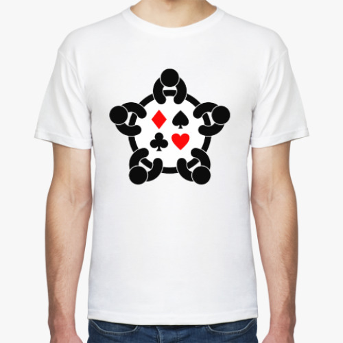Футболка с принтом Покер