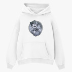 Толстовка худи оверсайз