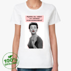 Женская футболка органик