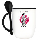 Кружка с ложкой