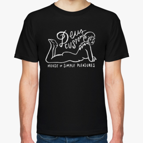 Футболка с принтом Deus Customs