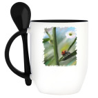 Кружка с ложкой