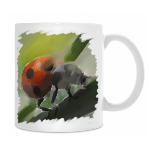 Кружка с принтом Лето