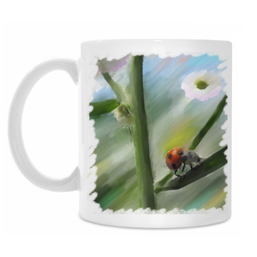 Кружка с принтом Лето